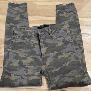 Hudson Camouflage Skinny Jeans